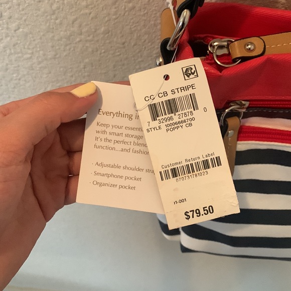 Giani Bernini Poppy Crossbody Purse - Picture 3 of 9